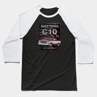 Square Body 85 Chevy Baseball T-Shirt